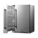 Summit FF19524 24" Built-in or Freestanding Undercounter Refrigerator in Stainless Steel, 3.13 cu. ft. 5 image