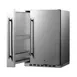 Summit FF19524 24" Built-in or Freestanding Undercounter Refrigerator in Stainless Steel, 3.13 cu. ft. 6 image