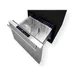 Summit FF1DSS 22" Built-in Outdoor Drawer Refrigerator in Black, Stainless Steel Front, 1.6 cu. ft. 3 image