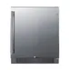 Summit FF27BSSADA 27" Built-in Undercounter Refrigerator in Black, Stainless Steel Door, ADA Compliant, 5 cu. ft. 2 image