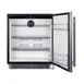 Summit FF27BSSADA 27" Built-in Undercounter Refrigerator in Black, Stainless Steel Door, ADA Compliant, 5 cu. ft. 3 image