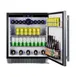 Summit FF27BSSADA 27" Built-in Undercounter Refrigerator in Black, Stainless Steel Door, ADA Compliant, 5 cu. ft. 4 image