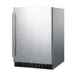 Summit FF64BCSS 24" Built-in or Freestanding Refrigerator, Stainless Steel, 4.6 cu. ft. 1 image