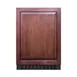 Summit FF64BIF 24" Built-in or Freestanding Refrigerator in Black, Panel Ready Door, 4.6 cu. ft. 1 image