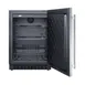 Summit FF64BSS 24" Built-in or Freestanding Refrigerator in Black, Stainless Steel Door, 4.6 cu. ft. 3 image