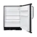 Summit FF6BK7BZ 24" Reach-In Refrigerator in Black, Right Hinged Door, w/ Door Storage, 5.5 cu. ft. 3 image