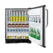 Summit FF6BK7BZ 24" Reach-In Refrigerator in Black, Right Hinged Door, w/ Door Storage, 5.5 cu. ft. 4 image