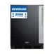 Summit FF6BK7BZADALHD 24" Reach-In Refrigerator in Black, Left Hinged Door, ADA Compliant, 5.5 cu. ft. 2 image