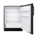 Accucold FF6BKBI7ADA Built-in or Freestanding Undercounter Refrigerator in Black, ADA Compliant, 5.5 cu. ft. 3 image
