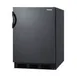 Summit FF7BK 24" Freestanding Undercounter Refrigerator in Black, 5.5 cu. ft. 1 image