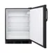 Summit FF7BKBI 24" Built-in or Freestanding Undercounter Refrigerator in Black, 5.5 cu. ft. 3 image