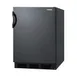 Summit FF7BKBIADA 24" Built-in or Freestanding Undercounter Refrigerator in Black, ADA Compliant, 5.5 cu. ft. 1 image
