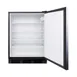 Summit FF7BKBISSHHADA 24" Built-in Undercounter Refrigerator in Black, Stainless Steel Door, ADA Compliant, 5.5 cu. ft. 3 image