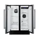 Summit FFRF24SS Reach-In Refrigerator Freezer in Black, w/ Stainless Steel Door, 3.78 cu. ft. 4 image
