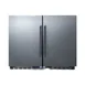 Summit FFRF36ADA 36" Built-in or Freestanding Refrigerator Freezer in Black, Stainless Steel Doors, ADA Compliant, 5.8 cu. ft. 3 image
