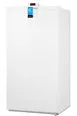 Summit FFUF234IM 32.75" Upright Reach-In Freezer w/ Ice Maker, White, 21 cu. ft. 1 image