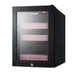 Summit LX114LP 13-3/4" Compact BeautiFridge Cosmetics Refrigerator, Pink Shelves, 0.85 cu.ft 1 image