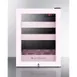 Summit LX114LPTP - 13" BeautiFridge Refrigerator, 0.85 cu.ft., Black, Glass Door with Lock, R600a, 115V 1 image
