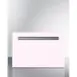 Summit LX1DP - 18" BeautiFridge, 0.8 cu ft, Pink Drawer, Steel Interior, Frost‑Free, Sabbath Mode 1 image