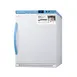 Accucold MLRS62BIADAMCLK 23.38" Undercounter Breast Milk Refrigerator w/ 2 Lockers, White, 6 cu. ft. 1 image