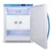 Accucold MLRS6MCLK 23.38" Undercounter Breast Milk Refrigerator w/ 2 Lockers, White, 6 cu. ft. 2 image