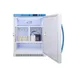 Accucold MLRS6MCLK 23.38" Undercounter Breast Milk Refrigerator w/ 2 Lockers, White, 6 cu. ft. 4 image