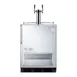 Summit SBC56GBICSSADA 24" 1 Tower Draft Beer Cooler Dispenser, 5.5 cu. ft. 1 image