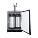 Summit SBC58BLBIADACFTWIN 24" Built-in Cold Brew Coffee Dispenser, ADA / 5.5 cu. ft. - 115V 3 image