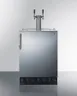 Summit SBC7BRSCF2 Cold Brew Coffee Kegerator, 24" Wide, Height Adjustable, Freestanding - 115V 1 image