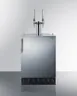 Summit SBC7BRSNCF2 Nitro Coffee Kegerator, 24" Wide, Height Adjustable, Freestanding - 115V 1 image