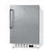 Summit SCF505SSTBADA 19" Undercounter Freezer in White, w/ Stainless Steel Door, ADA Compliant, 2.47 cu. ft. 1 image