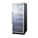 Summit SCR1156CH 24" Glass Door Wine Refrigerator, Single Temperature, 25 Bottles 1 image