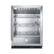 Summit SCR610BLCSS 24" Beverage Merchandiser, 5.0 cu ft, Steel Exterior, Shelves, Door, ENERGY STAR® 4 image