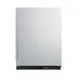 Summit SCR610BLSDCSS 24" One Door Undercounter Refrigerator in Stainless Steel, 5 cu. ft. 2 image