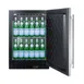 Summit SCR610BLSDCSS 24" One Door Undercounter Refrigerator in Stainless Steel, 5 cu. ft. 3 image