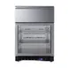 Summit SCR615TDCSS 24" Built-in Glass Door Undercounter Refrigerator in Stainless Steel, w/ 1 Drawer, 4.8 cu. ft. 2 image