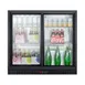Summit SCR700BCSS Beverage Merchandiser, 7.4 cu ft, Stainless Steel, Two Sliding Glass Doors, 115V 3 image