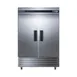 Summit SCRR492 56" 2-Section Reach-In Refrigerator w/ 2 Solid Doors, Bottom Mount, Stainless Steel, 49 cu. ft. 2 image