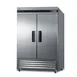 Summit SCRR492 56" 2-Section Reach-In Refrigerator w/ 2 Solid Doors, Bottom Mount, Stainless Steel, 49 cu. ft. 1 image