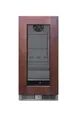 Summit SDHG1533PNR - 15" Glass Door Refrigerator, 1.9 cu.ft., Black Panel‑Ready, Glass, Dimmable LED 1 image