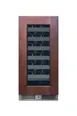 Summit SDHW1532PNR Wine Cellar, 15" Black, 1.8 Cu.ft, Glass Door, 6 Shelves, 41‑68°F Range 1 image