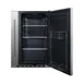 Summit SPR196OS24 24" Built-in Outdoor Refrigerator in Stainless Steel, w/ Side Storage, 3.13 cu. ft. 5 image