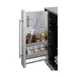 Summit SPR196OS24 24" Built-in Outdoor Refrigerator in Stainless Steel, w/ Side Storage, 3.13 cu. ft. 6 image