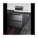 Summit SPR3032D 30" Built-in Outdoor Stainless Steel 2-Drawers Refrigerator in Black, 5.4 cu ft. 4 image