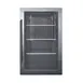 Summit SPR488BOSCSS 19" Built-in Outdoor Glass Door Refrigerator in Stainless Steel, 3.13 cu. ft. 2 image
