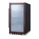 Summit SPR489OSPNR Outdoor Beverage Center w/ Panel-Ready Glass Door, 3.13 cu.ft 1 image