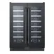 Summit SWC24GKS 23" Glass Door Wine Refrigerator, Dual Temperature, 42 Bottles 1 image
