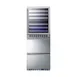 Summit SWCDAF24 24" Glass Door Wine Cooler/Drawer Freezer Combo, Dual Temperature, 46 Bottles 2 image