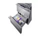 Summit SWCDRF24 24" Glass Door Wine Cooler/Refrigerator-Freezer Combo, Dual Temperature, 46 Bottles 6 image