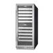 Summit SWCP2116 24" Glass Door Wine Refrigerator, Dual Temperature, 116 Bottles 1 image